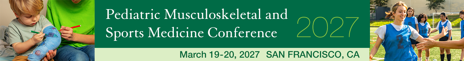 UCSF Pediatric Musculoskeletal and Sports Medicine Conference Banner