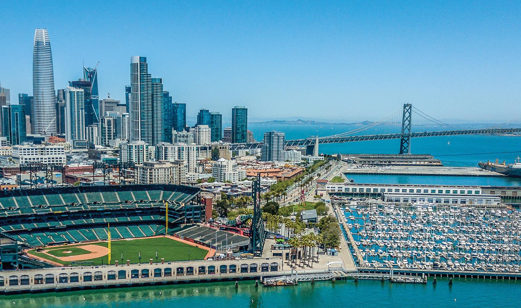 San Francisco Mission Bay view of the Ballpark